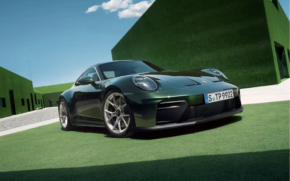 Porsche model 911 with higher insurance cost